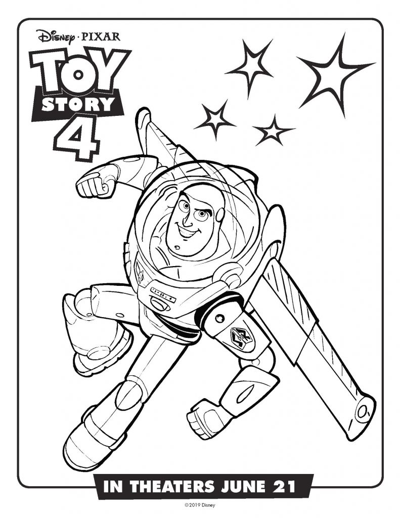 Toy Story FREE printable coloring sheets