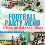 Football Party Menu