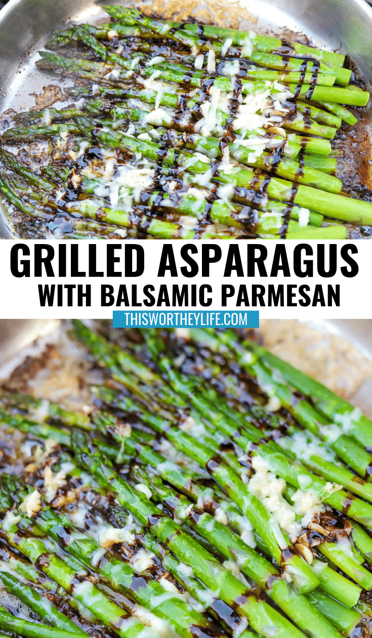 Savory Asparagus + Balsamic Parmesan
