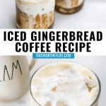 Iced Coffee recipe using Gingerbread