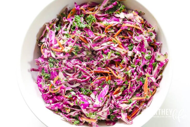 Lemon Herb Aioli Coleslaw