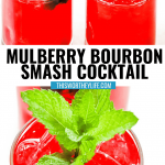 Bourbon Cocktail using Mulberry