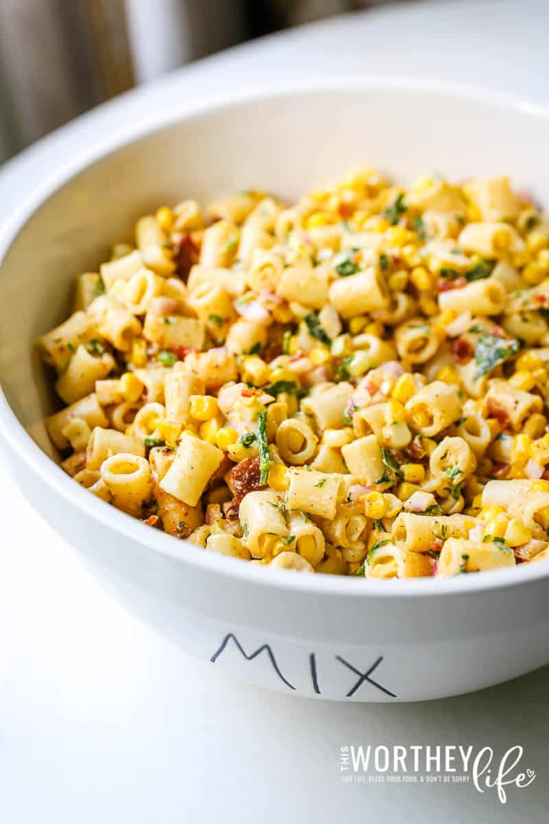 Mexican Street Corn Pasta Salad