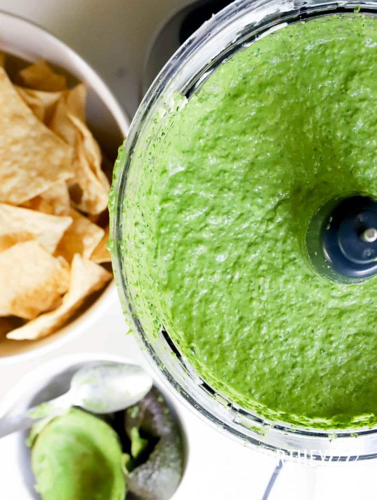 Game Day Dip Recipe: Spinach + Avocado Dip