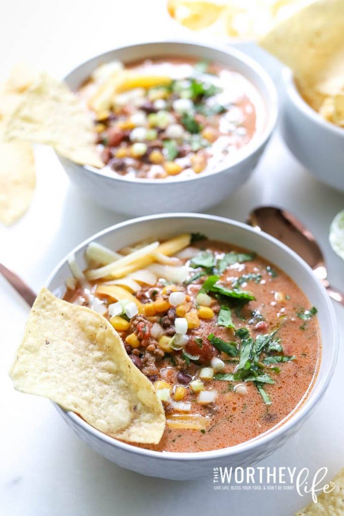 Taco Soup Instant Pot Recipe