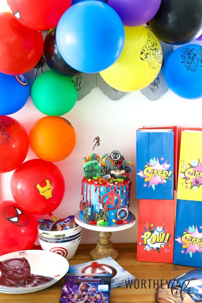 Marvel Avengers Party Idea