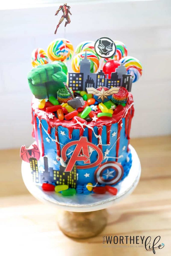 Avengers Cake Idea