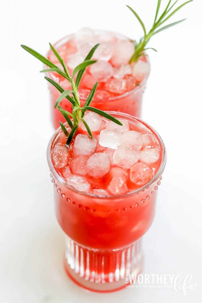 Blood Orange Drink Idea | Capri Holiday Mocktail