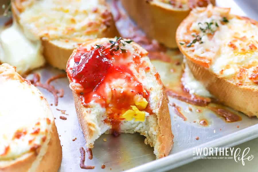 Easy egg toast recipe with cheese and tomatoes