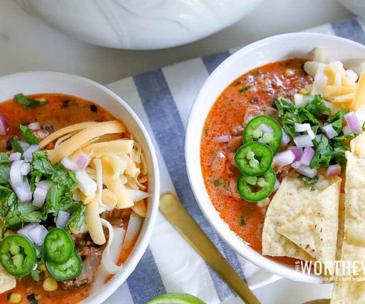 Taco Soup recipe in the Instant Pot