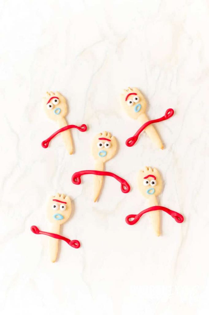 How to make Forky cookies