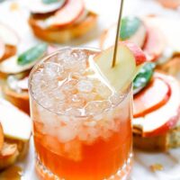 Sparkling Apple Cider Ginger Rosé