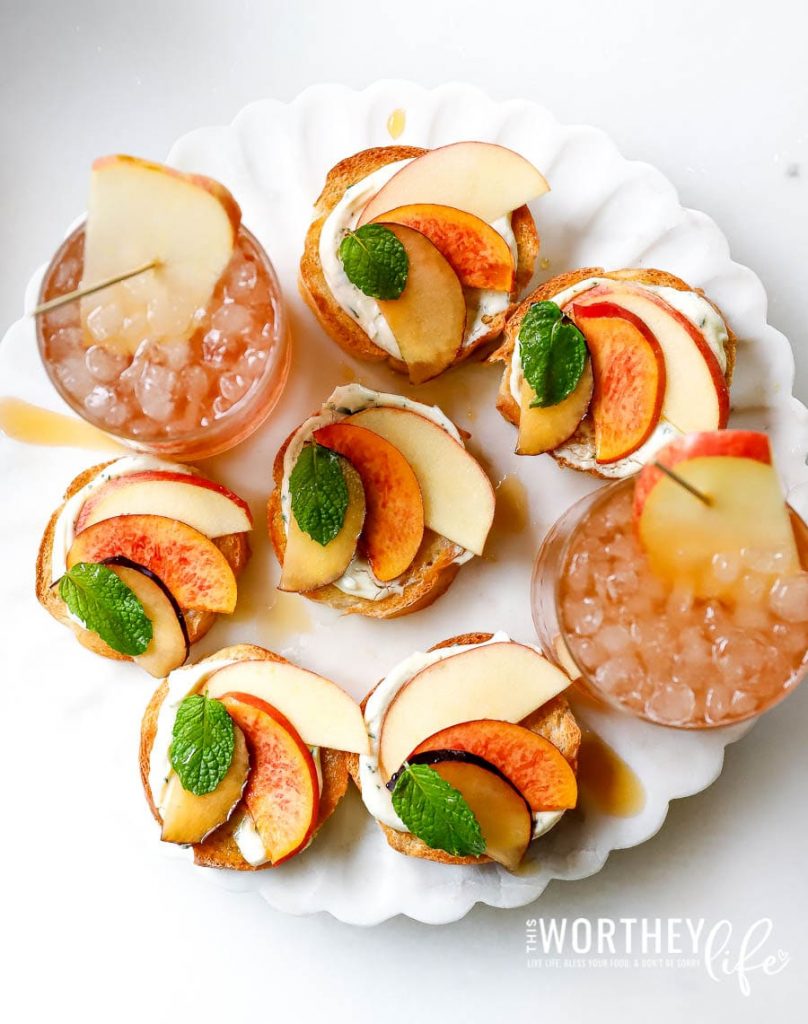 Sparkling Apple Cider drink idea