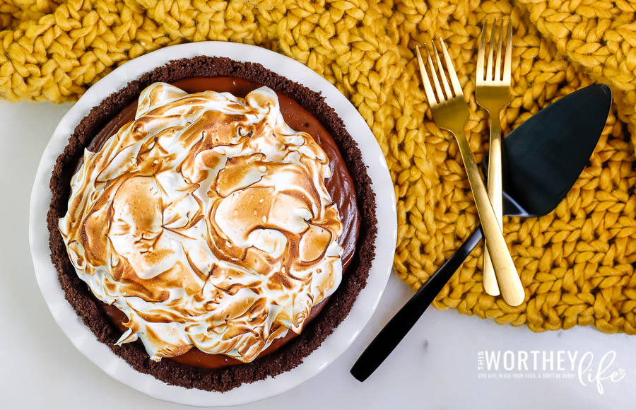 No-Bake Chocolate Cream Pie