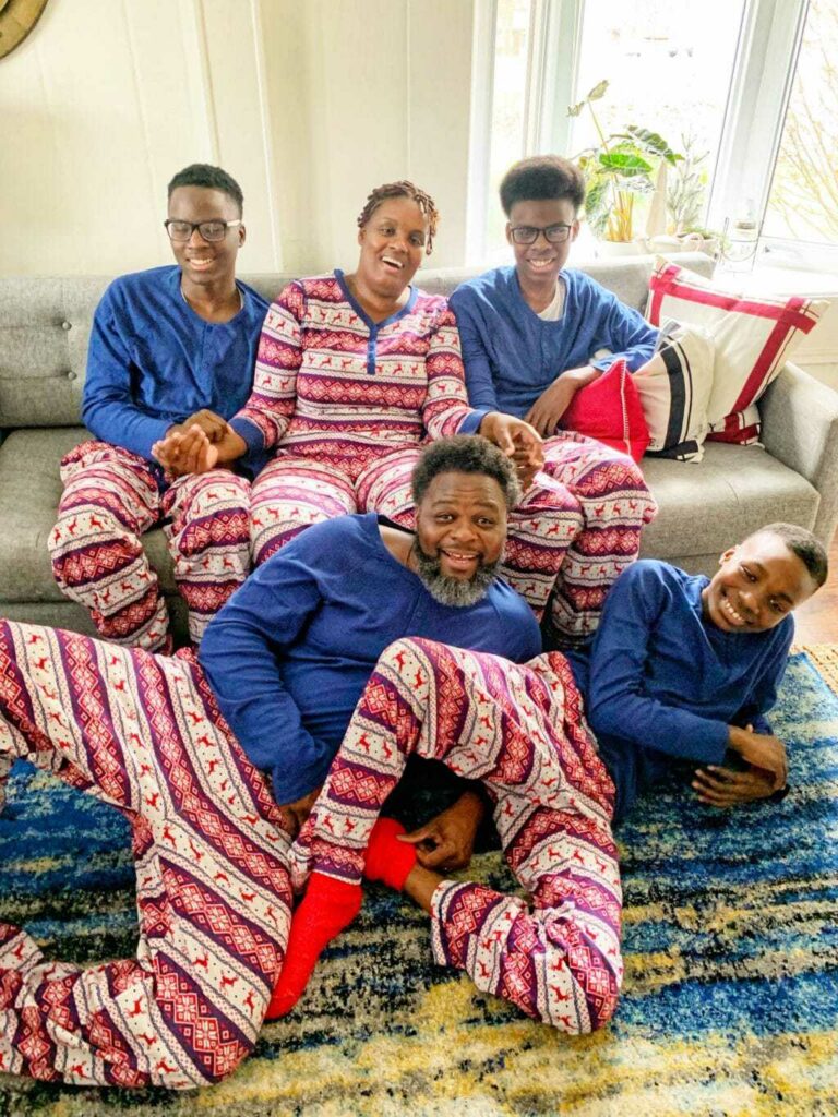 Matching Family Pajamas for Christmas