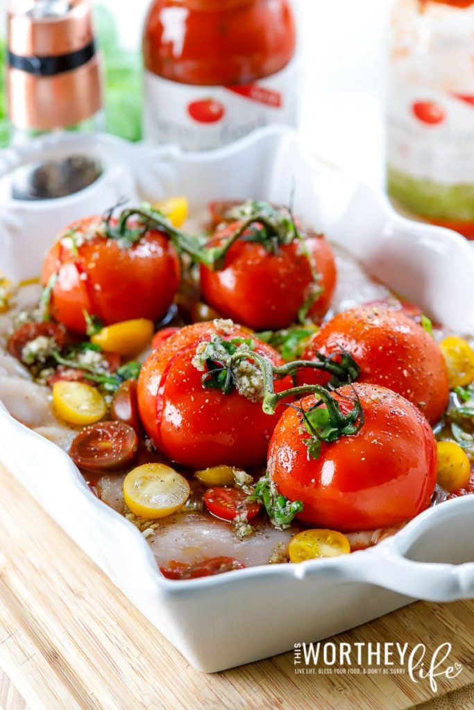 Fresh Tomato Bruschetta Chicken Recipe