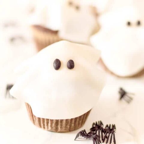 Halloween Cupcakes | Ghost Cupcakes