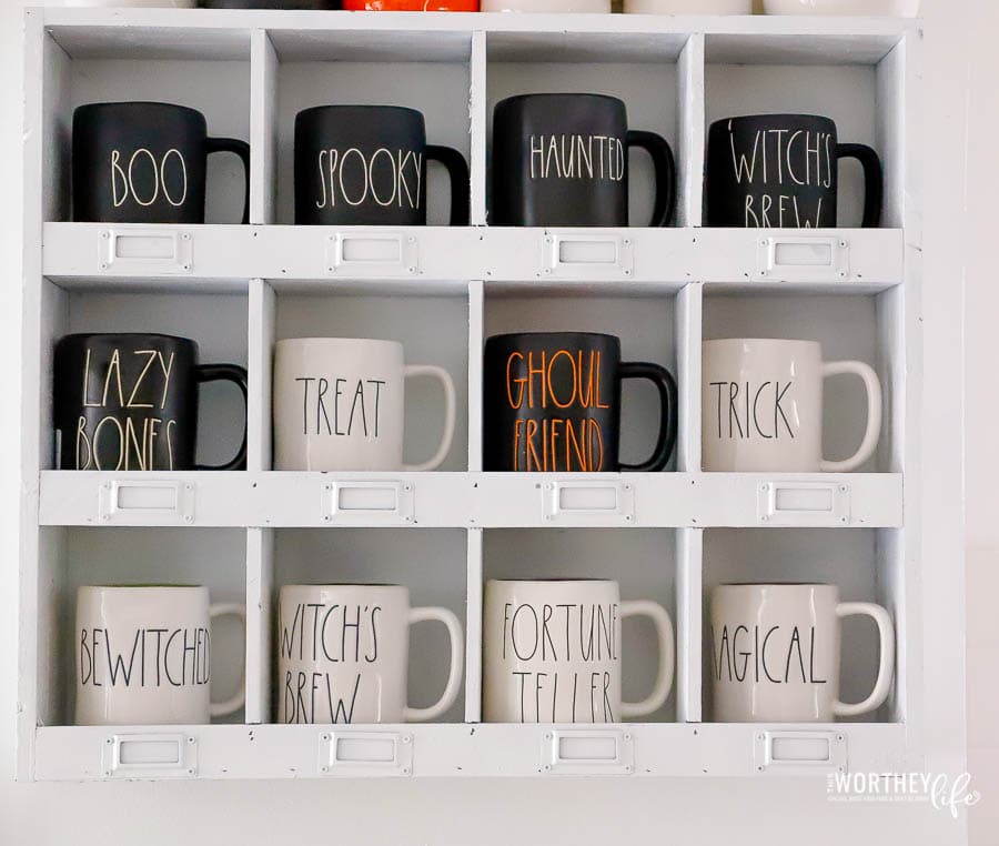 Where can I find Rae Dunn Halloween mugs