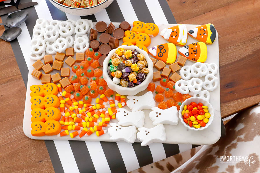 Halloween food board