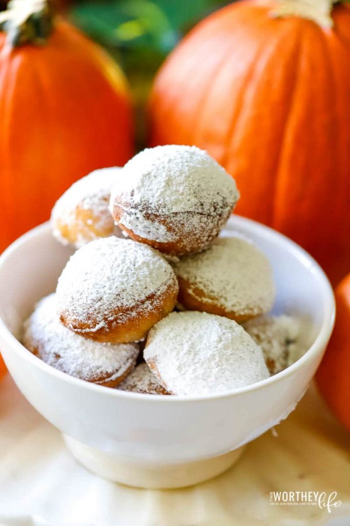 Coffee Break + Pumpkin Spice Beignets