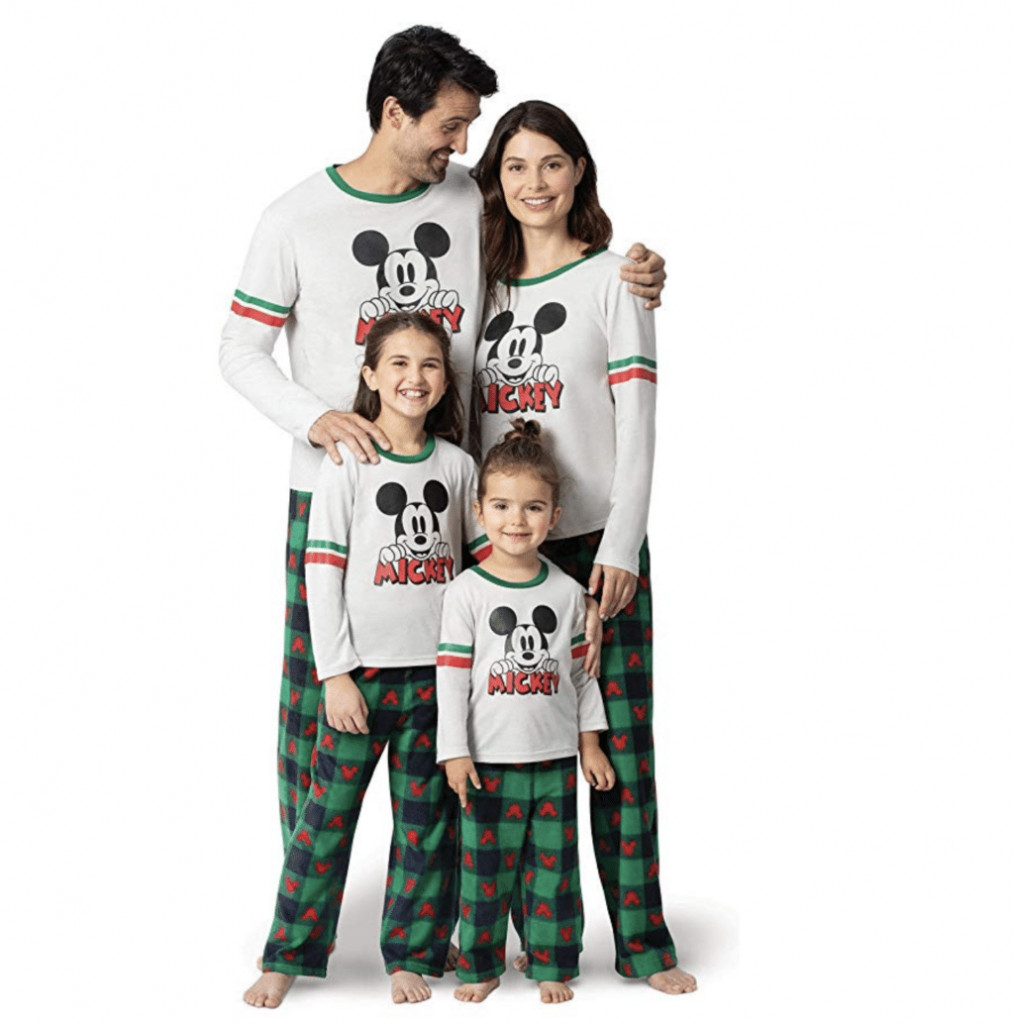 Holiday Mickey Pajamas for the whole family