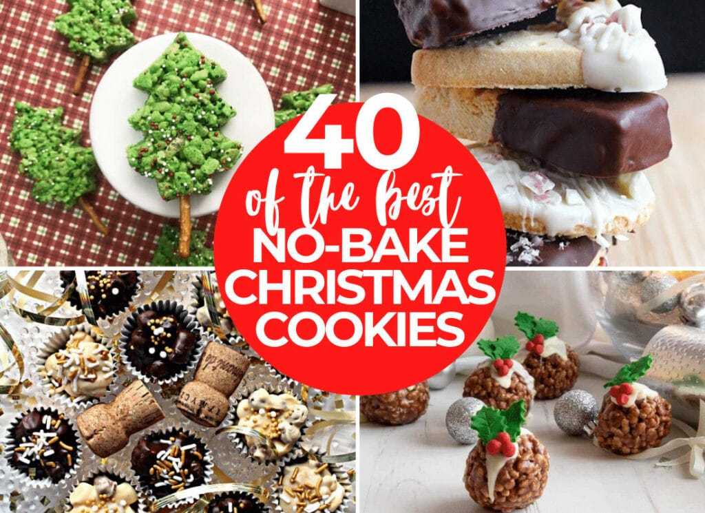 40+ of the Best No-Bake Christmas Cookies to Make