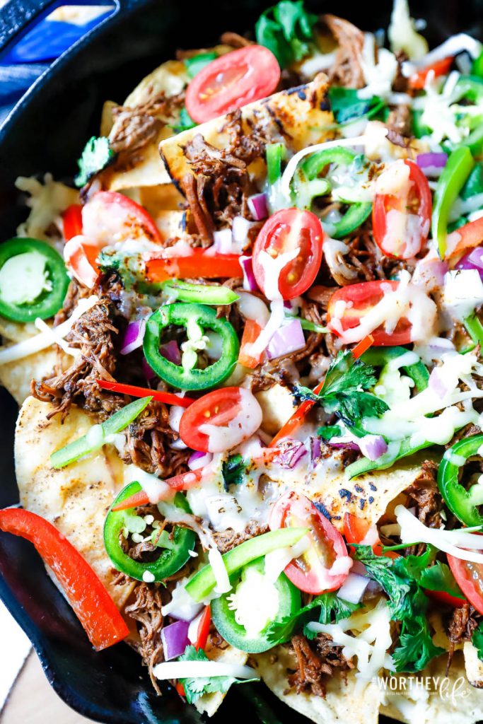 Breakfast Beef Nachos