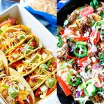 Breakfast Nachos + Breakfast Tacos using Beef Barbacoa