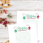 Christmas Word Search Printable