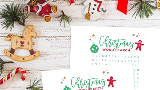 Christmas Word Search printable