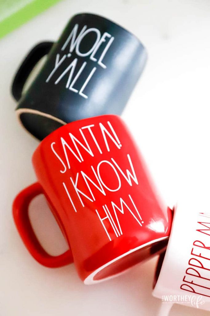 DIY Rae Dunn Mug Ideas Made With A Cricut