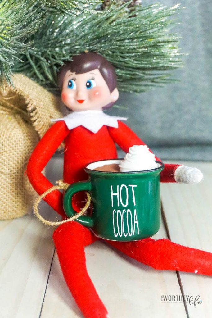 Tools You Need To Make This DIY Hot Cocoa Mug For Your Elf