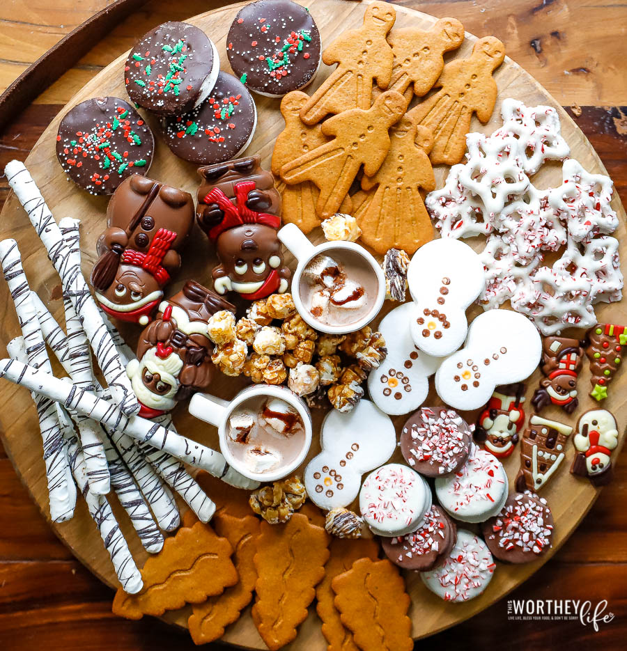 Hot Chocolate Charcuterie Board - I Heart Naptime