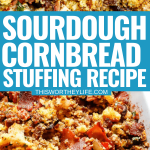 Sourdough Bread Cornbread Stuffing Recipe
