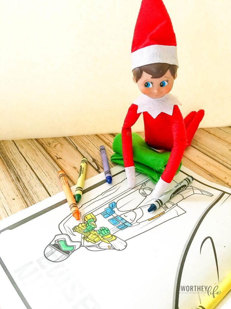 Simple Elf on the Shelf ideas