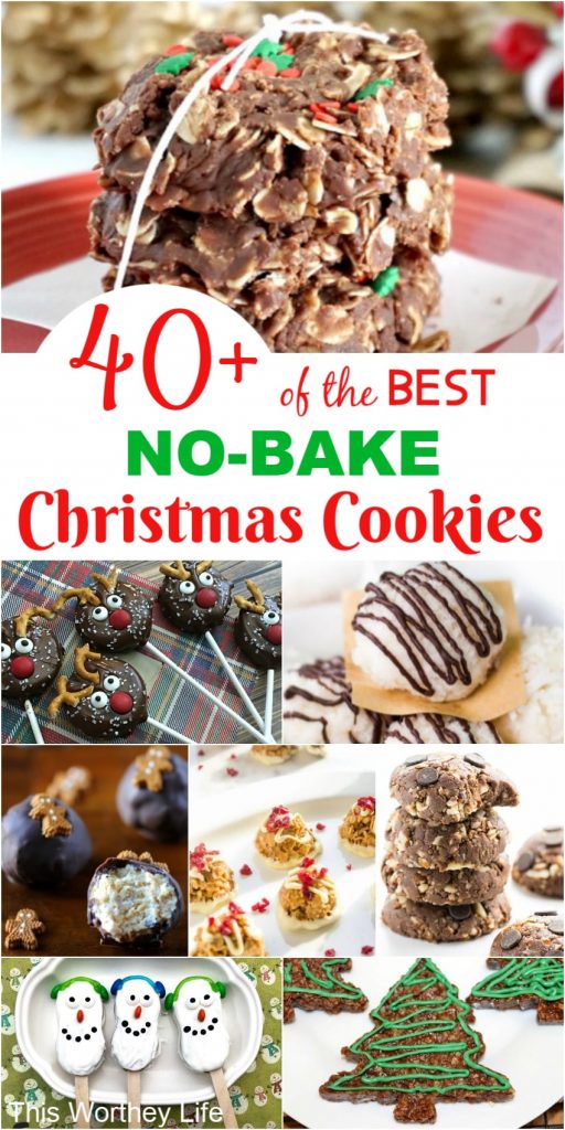 No-Bake Christmas Cookies