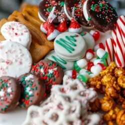 Christmas candy board