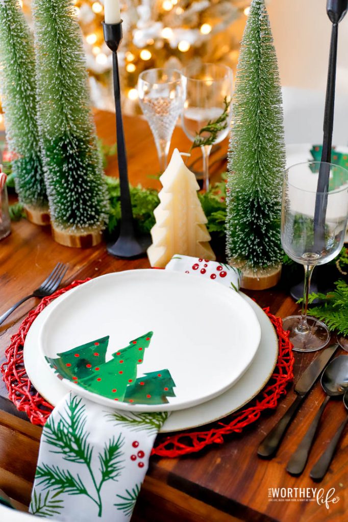 Christmas Table Setting