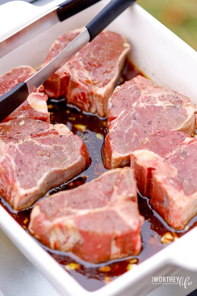 How to marinate lamb chops