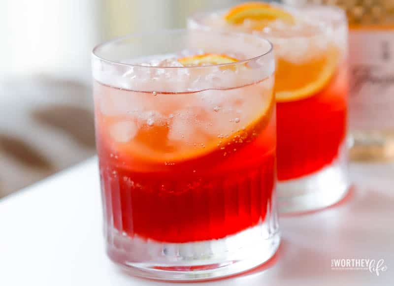 Sparkling Bourbon Cocktail Recipe