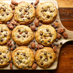 Pecan Praline Chocolate Chip Cookies