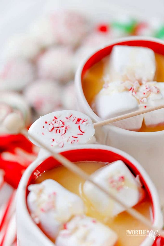 Peppermint White Hot Chocolate recipe