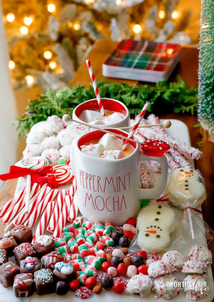 Peppermint Mocha Rae Dunn mug