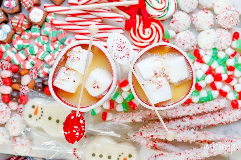 Peppermint White Hot Chocolate