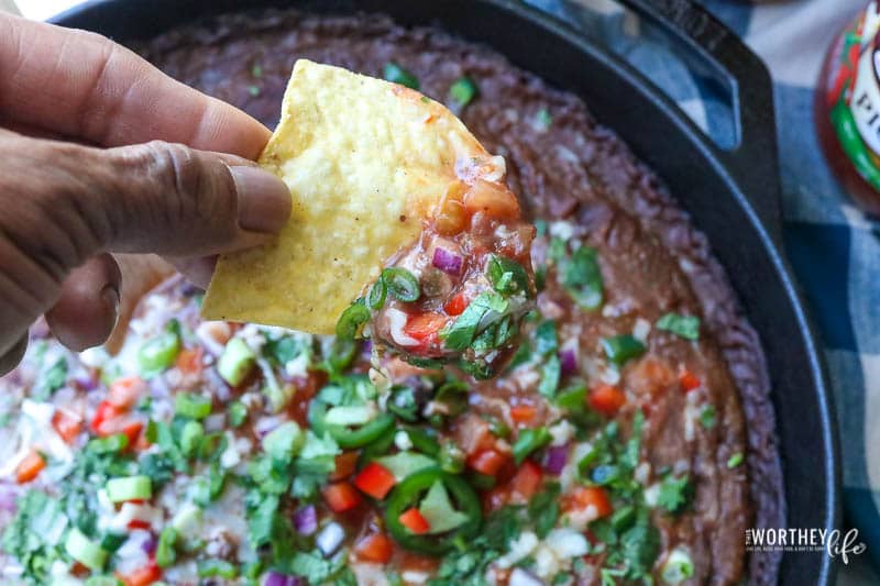 Black Bean Salsa Dip Recipe