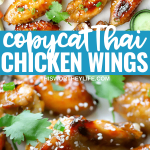 Copy Cat Thai Chicken Wings From Houlihan’s