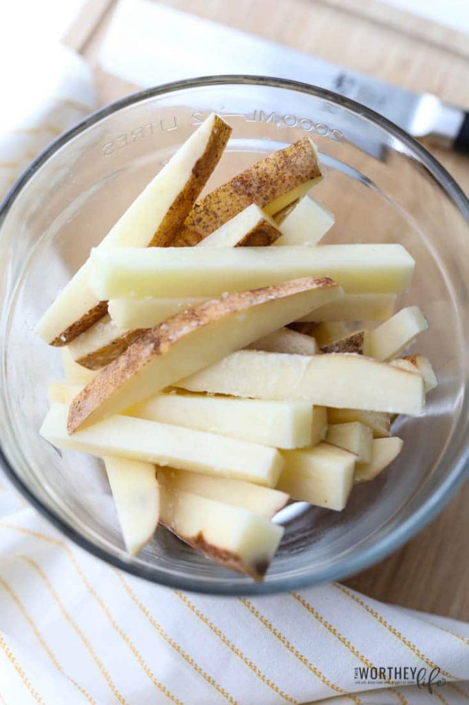 how to make homemade French fries
