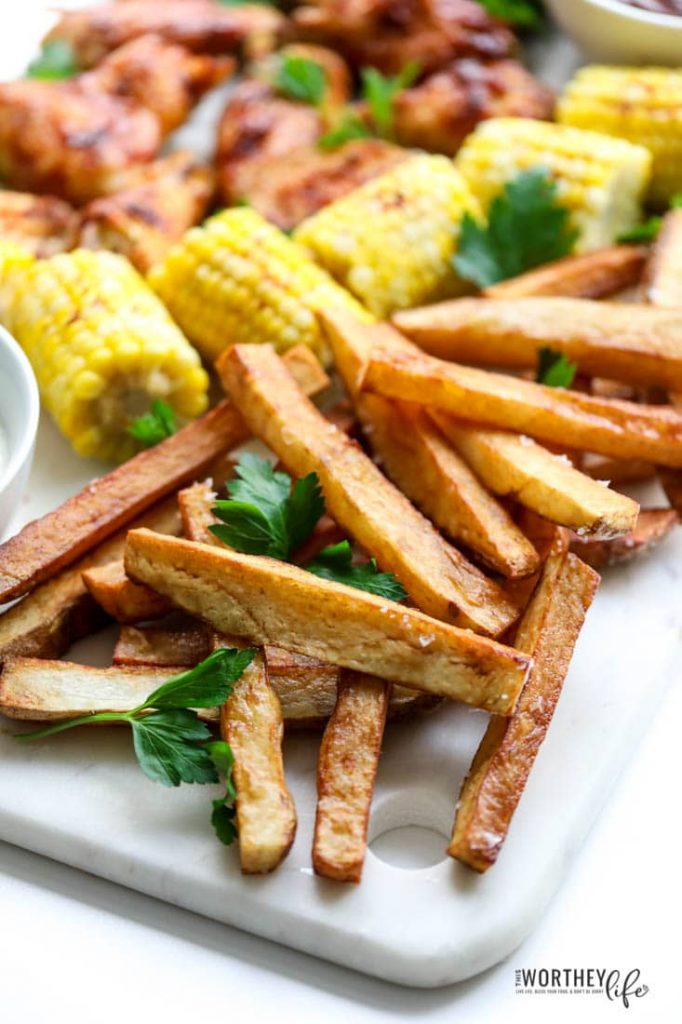 easy homemade potato fries