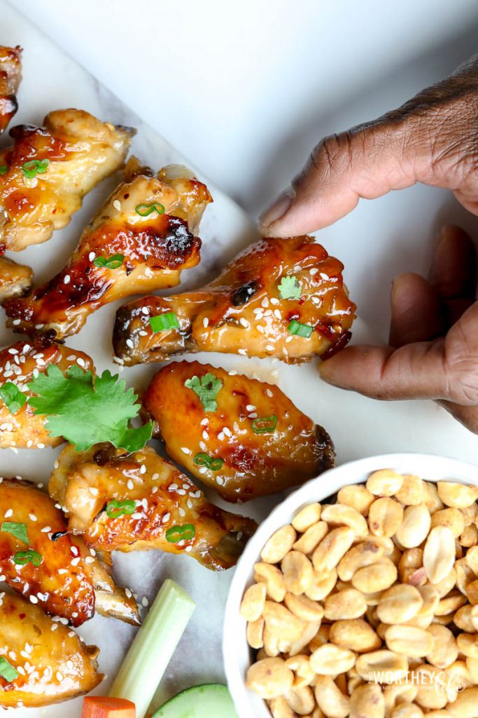 Thai Chicken Wings for game day