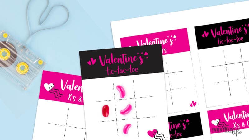 Valentine's Tic Tac Printable